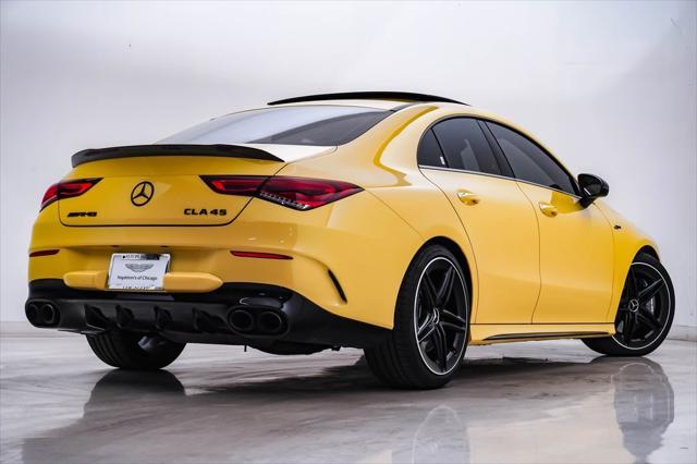 used 2021 Mercedes-Benz AMG CLA 45 car, priced at $48,000
