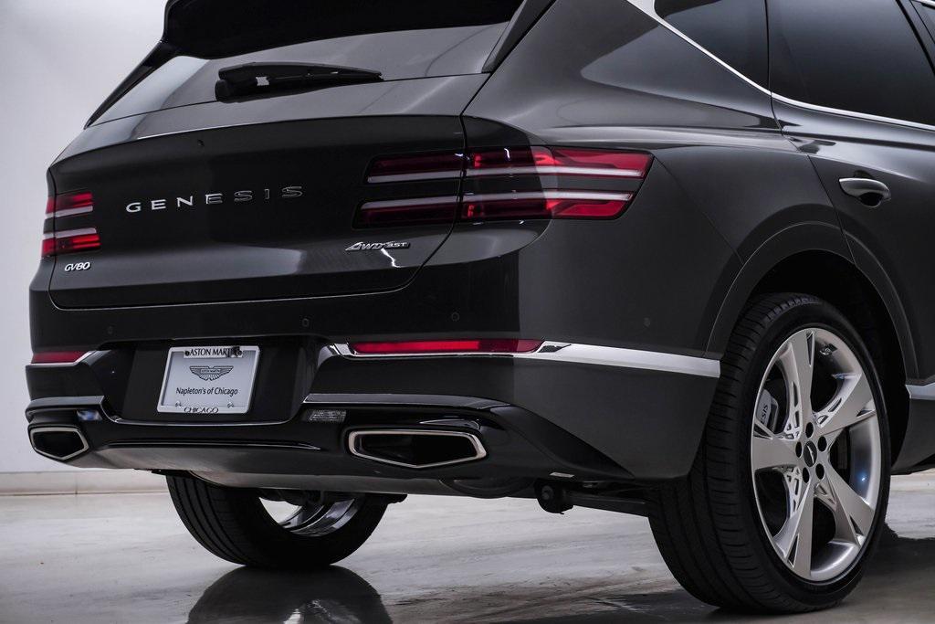 used 2024 Genesis GV80 car, priced at $61,000