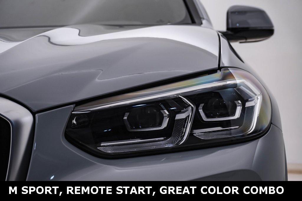 used 2022 BMW X3 car, priced at $37,000
