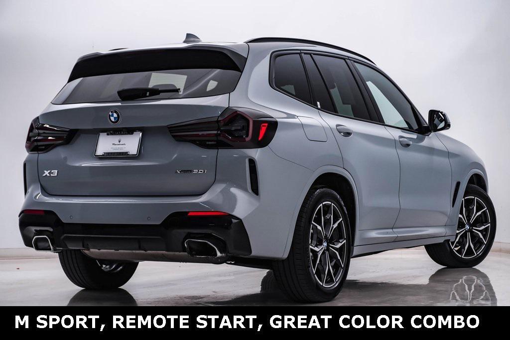 used 2022 BMW X3 car, priced at $37,000