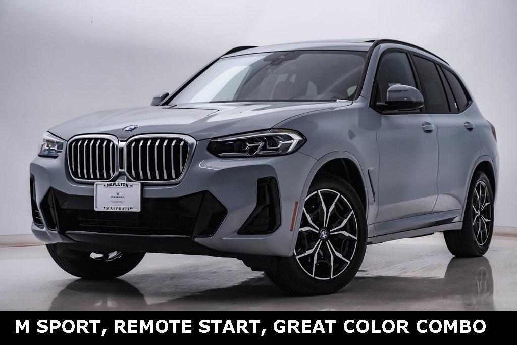 used 2022 BMW X3 car, priced at $37,000