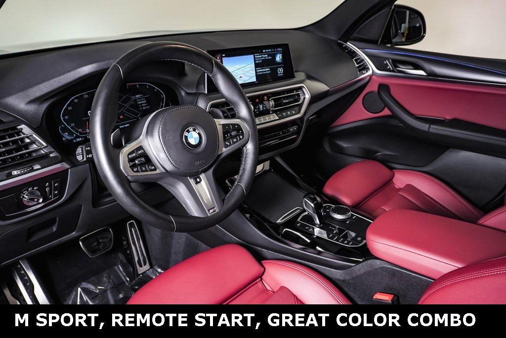 used 2022 BMW X3 car, priced at $37,000