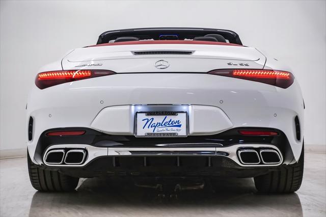 used 2023 Mercedes-Benz AMG SL 55 car, priced at $137,800