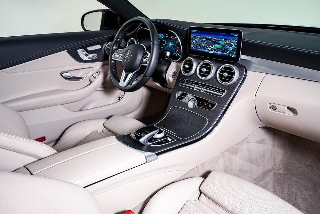used 2022 Mercedes-Benz C-Class car, priced at $40,000
