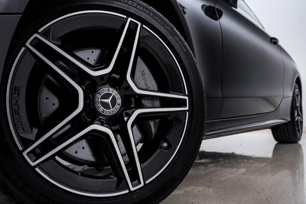 used 2022 Mercedes-Benz C-Class car, priced at $40,000