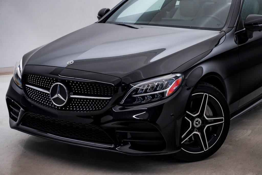 used 2022 Mercedes-Benz C-Class car, priced at $40,000