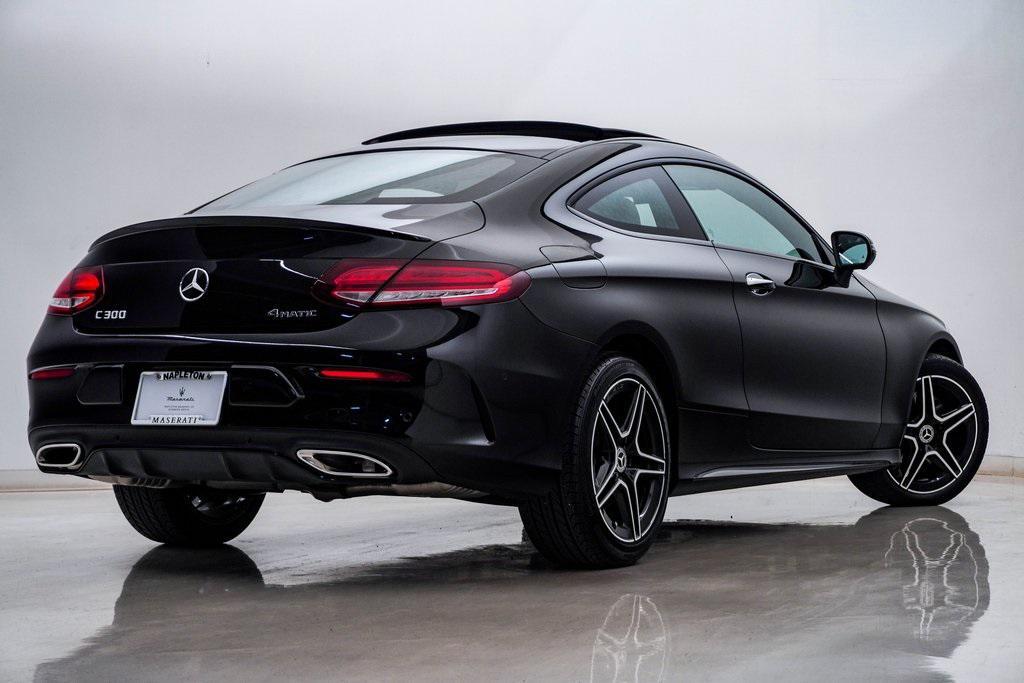 used 2022 Mercedes-Benz C-Class car, priced at $40,000