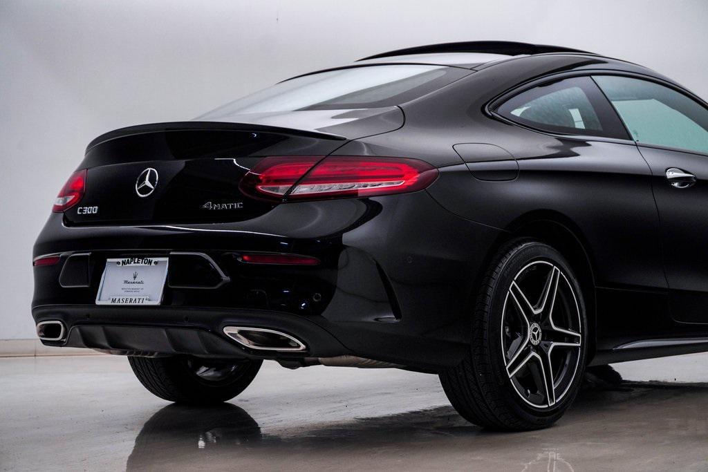 used 2022 Mercedes-Benz C-Class car, priced at $40,000