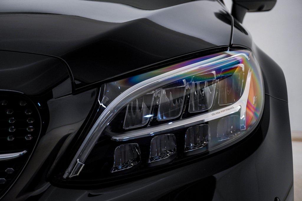 used 2022 Mercedes-Benz C-Class car, priced at $40,000