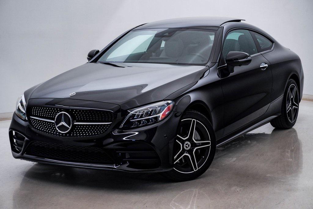 used 2022 Mercedes-Benz C-Class car, priced at $40,000