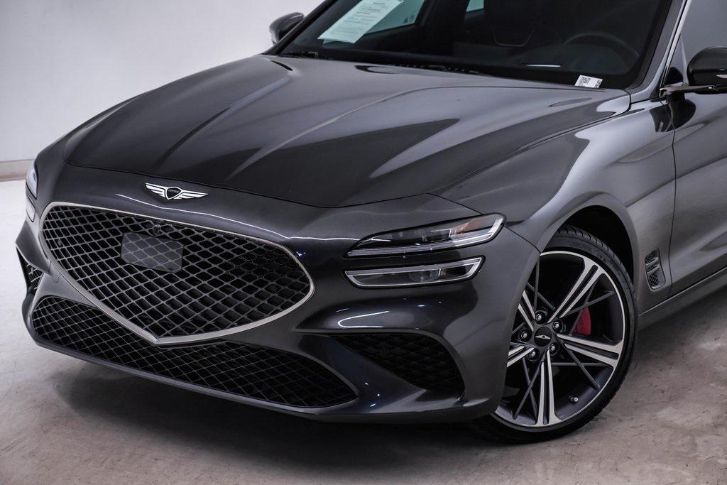 used 2025 Genesis G70 car, priced at $43,200