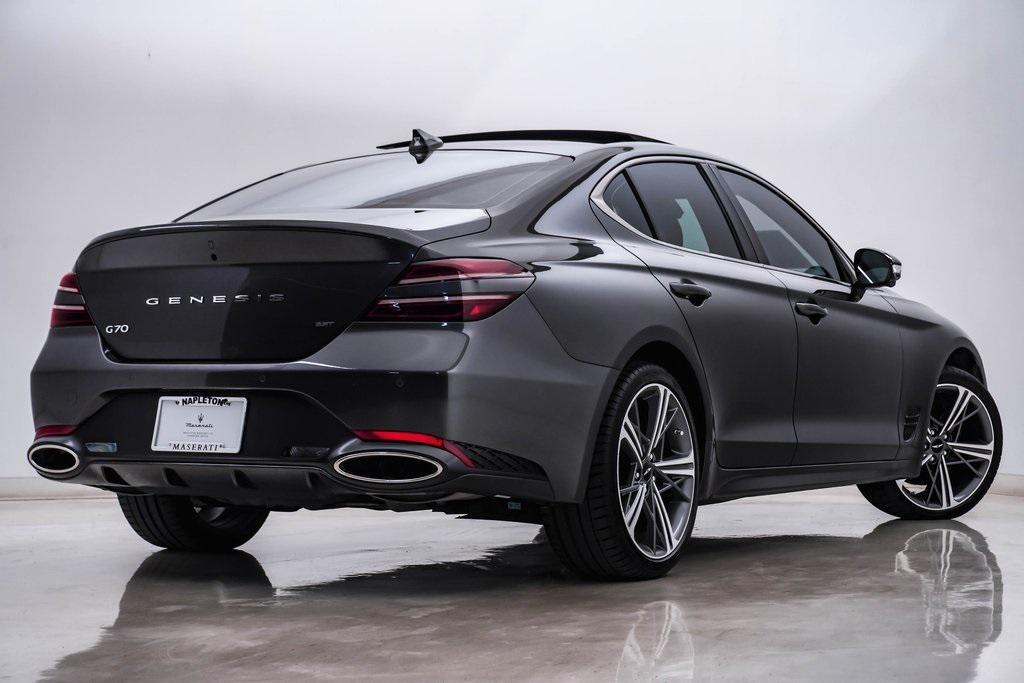 used 2025 Genesis G70 car, priced at $43,200