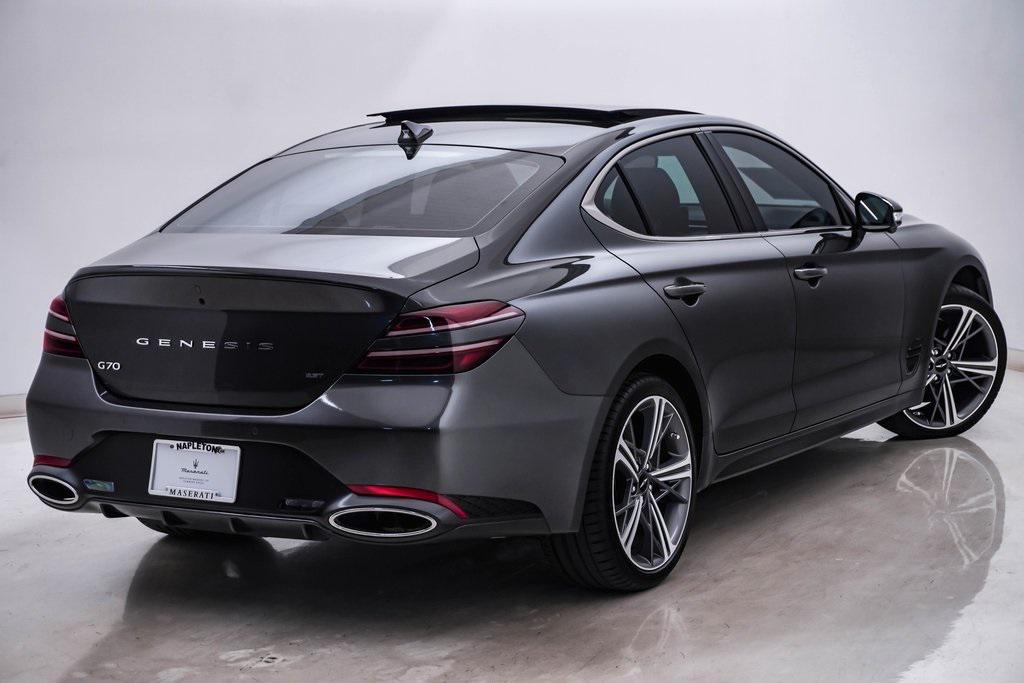 used 2025 Genesis G70 car, priced at $43,200
