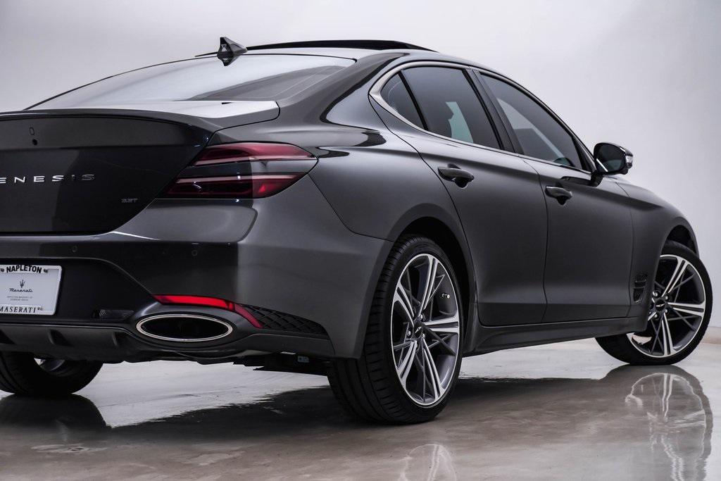 used 2025 Genesis G70 car, priced at $43,200