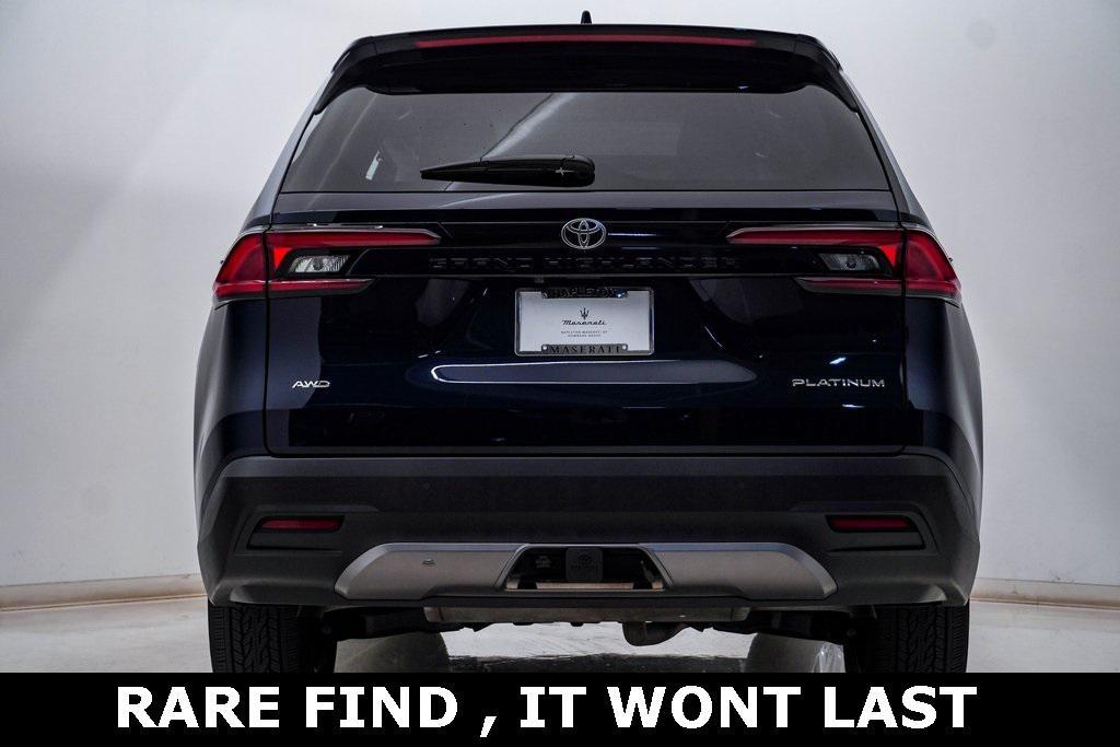 used 2025 Toyota Grand Highlander car, priced at $55,000