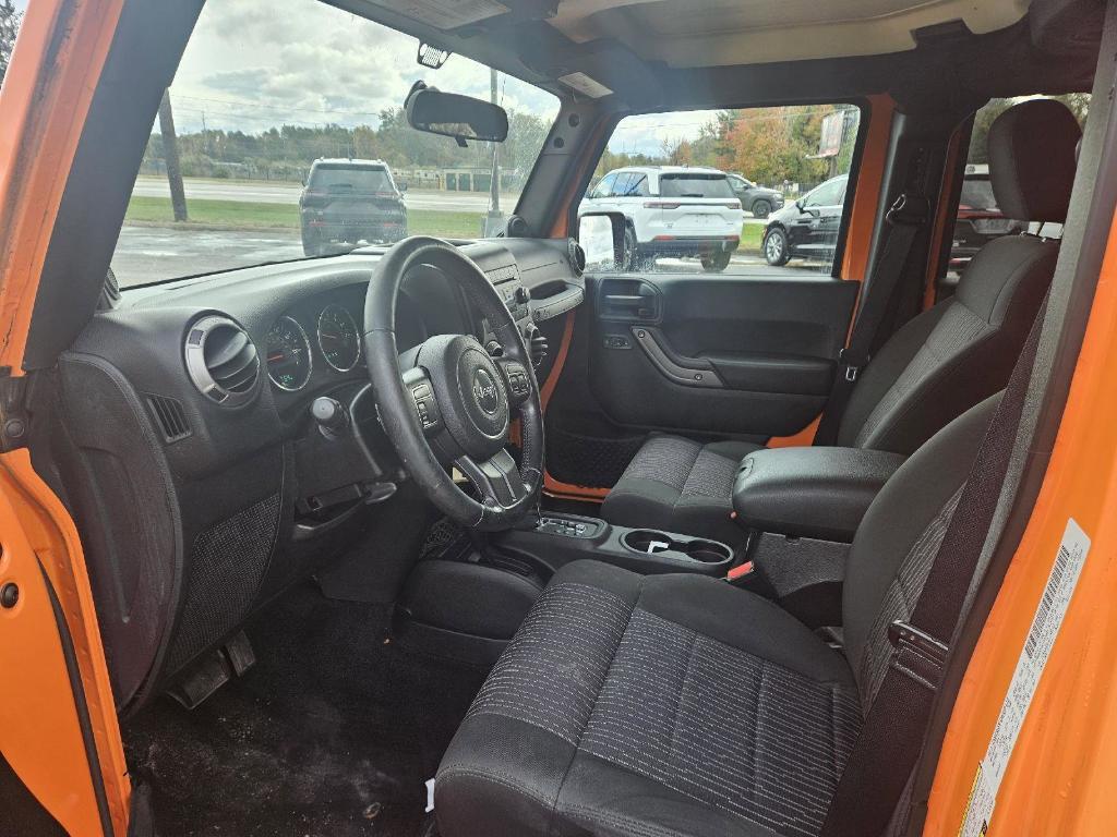 used 2012 Jeep Wrangler Unlimited car, priced at $14,990