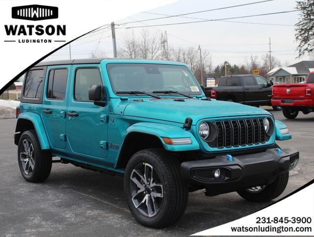 new 2024 Jeep Wrangler 4xe car, priced at $46,137