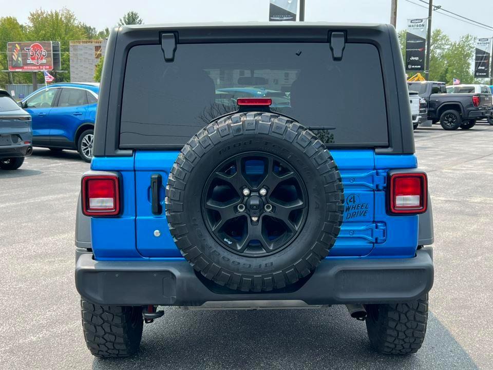 used 2022 Jeep Wrangler Unlimited car, priced at $32,990