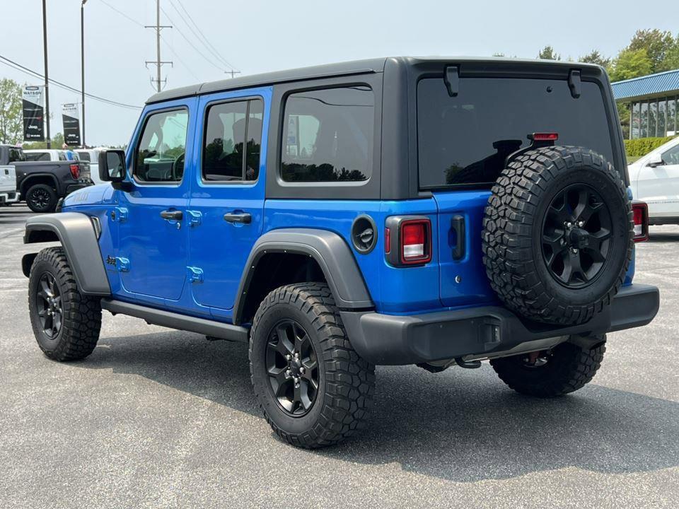used 2022 Jeep Wrangler Unlimited car, priced at $33,490
