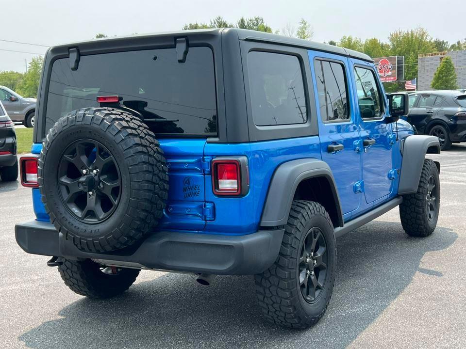 used 2022 Jeep Wrangler Unlimited car, priced at $32,990