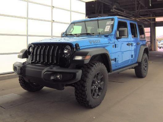 used 2022 Jeep Wrangler Unlimited car, priced at $33,390