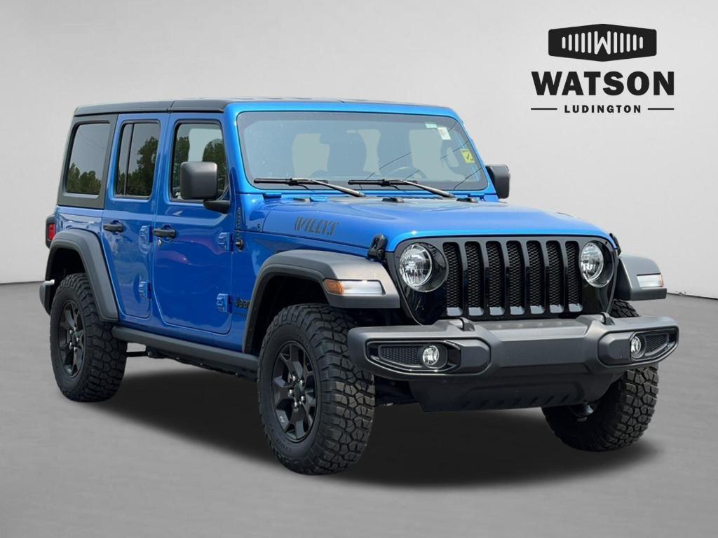 used 2022 Jeep Wrangler Unlimited car, priced at $33,490