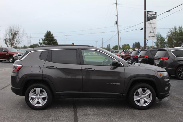 used 2022 Jeep Compass car, priced at $29,990