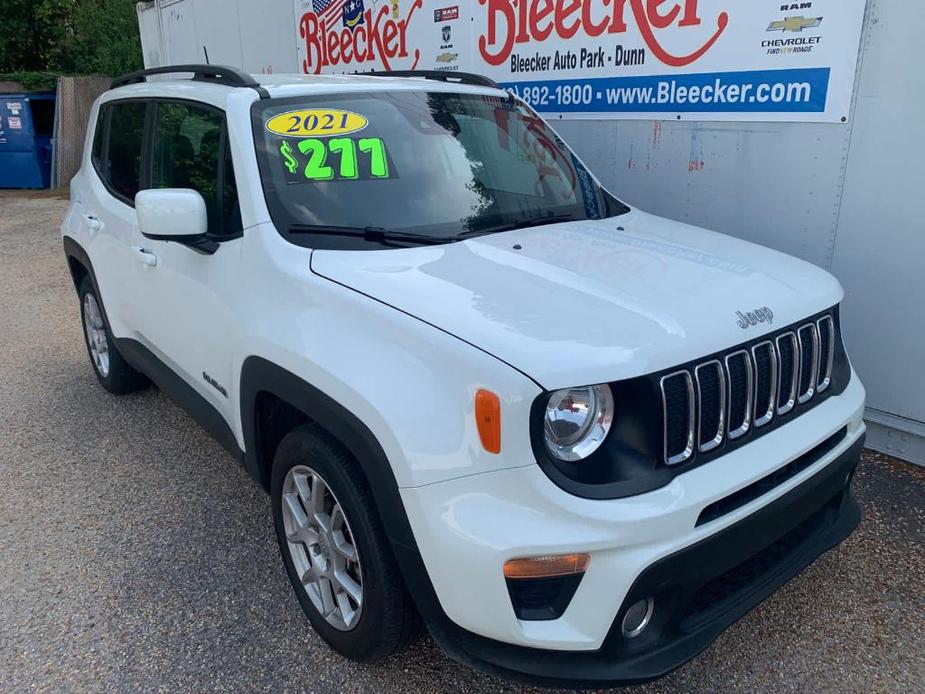 used 2021 Jeep Renegade car, priced at $18,479