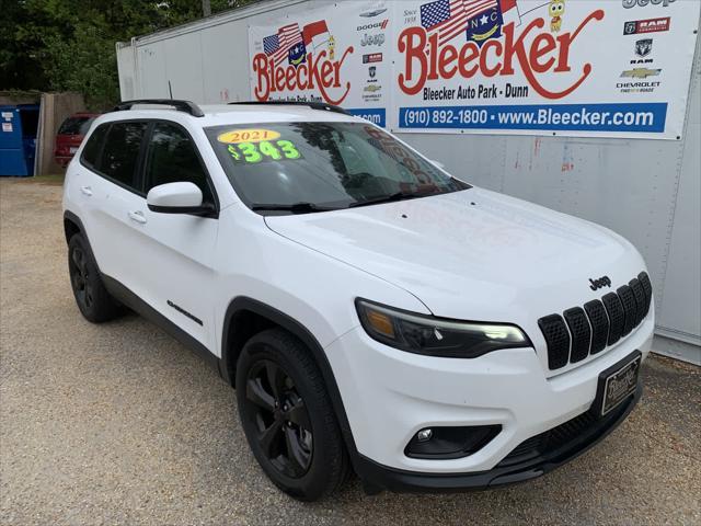used 2021 Jeep Cherokee car, priced at $25,845