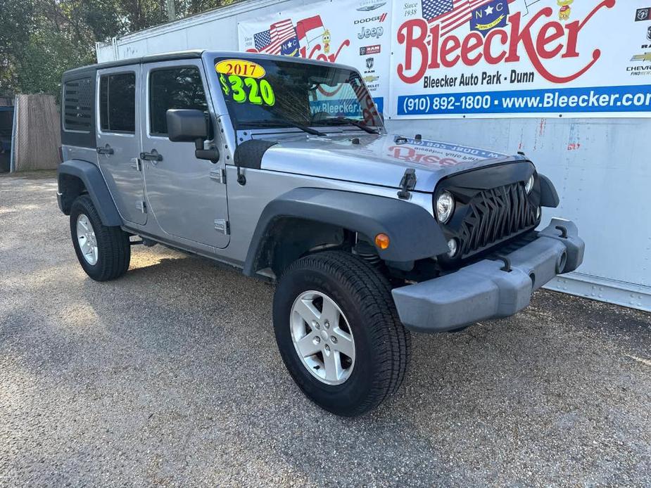 used 2017 Jeep Wrangler Unlimited car, priced at $20,996