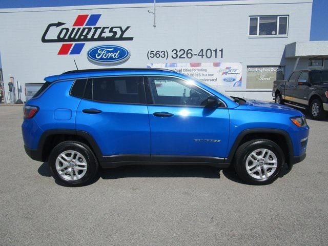 used 2019 Jeep Compass car, priced at $17,499