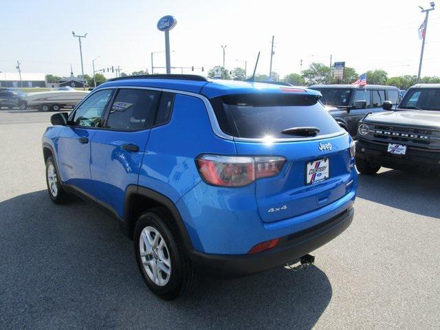 used 2019 Jeep Compass car, priced at $17,499