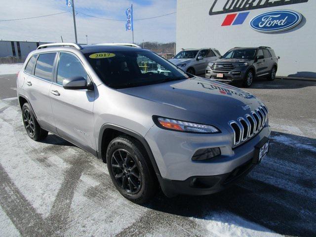 used 2017 Jeep Cherokee car, priced at $14,917