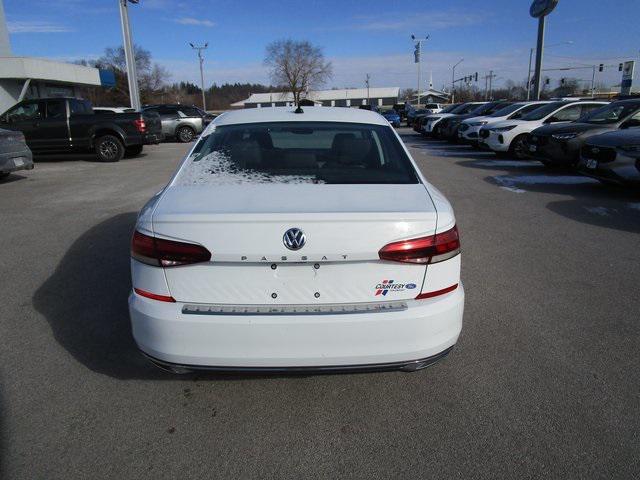 used 2021 Volkswagen Passat car, priced at $18,490