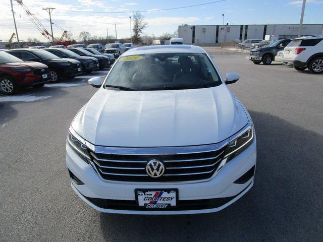 used 2021 Volkswagen Passat car, priced at $18,490