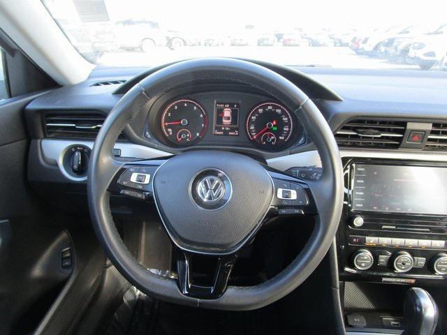 used 2021 Volkswagen Passat car, priced at $18,490