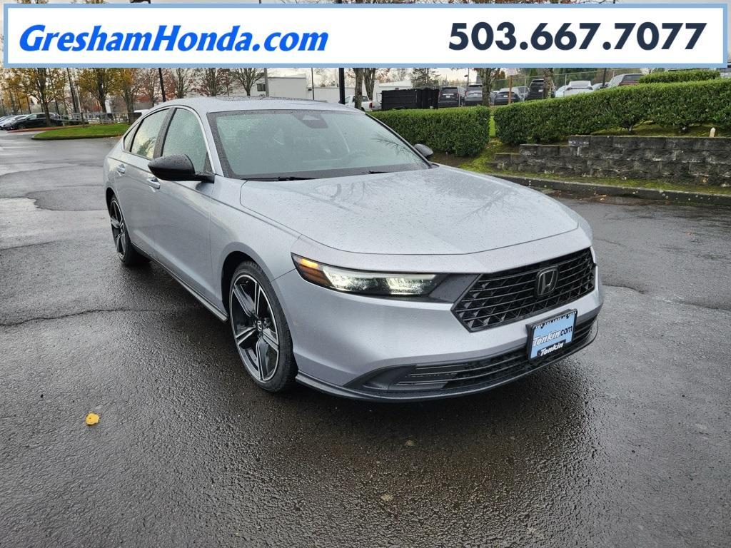 used 2024 Honda Accord Hybrid car, priced at $28,482