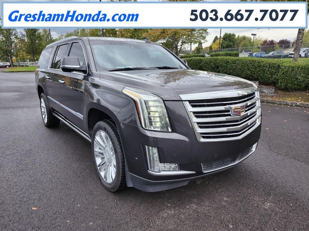used 2018 Cadillac Escalade ESV car, priced at $35,953