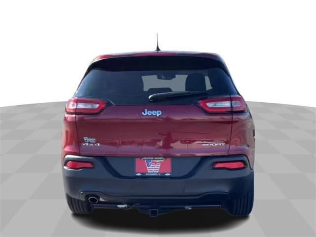 used 2017 Jeep Cherokee car, priced at $13,500