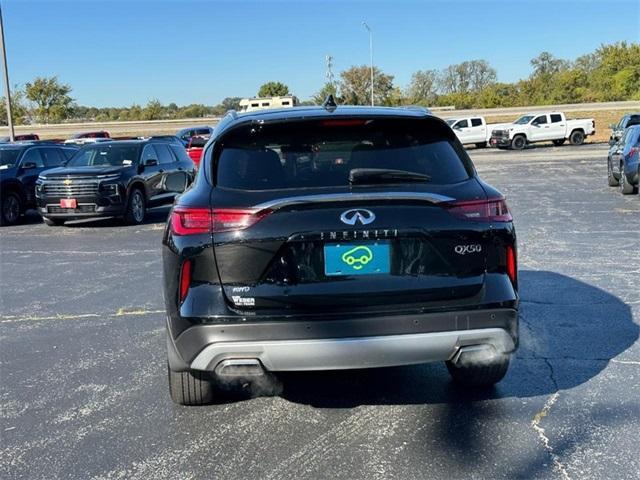 used 2024 INFINITI QX50 car, priced at $34,000