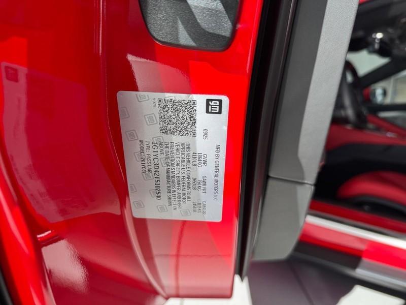 new 2026 Chevrolet Corvette car, priced at $95,995