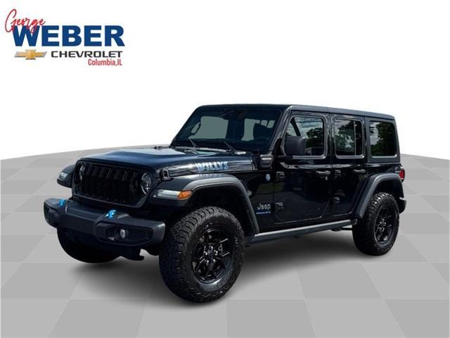 used 2024 Jeep Wrangler 4xe car, priced at $36,500