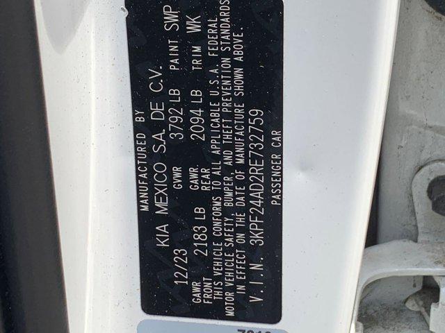 used 2024 Kia Forte car, priced at $13,942