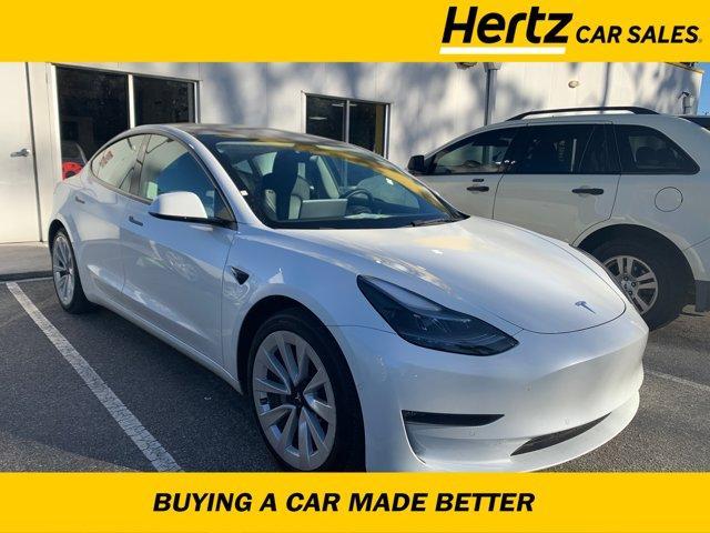 used 2022 Tesla Model 3 car, priced at $25,913