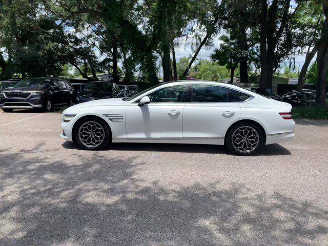 used 2021 Genesis G80 car, priced at $27,439