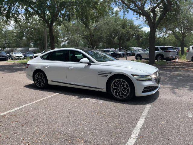 used 2021 Genesis G80 car, priced at $27,439