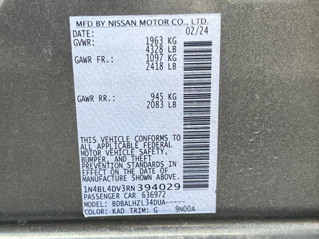 used 2024 Nissan Altima car, priced at $18,533