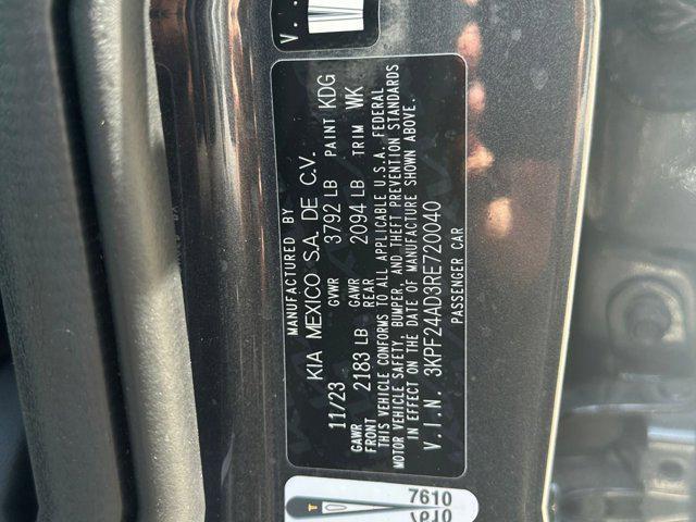used 2024 Kia Forte car, priced at $16,169