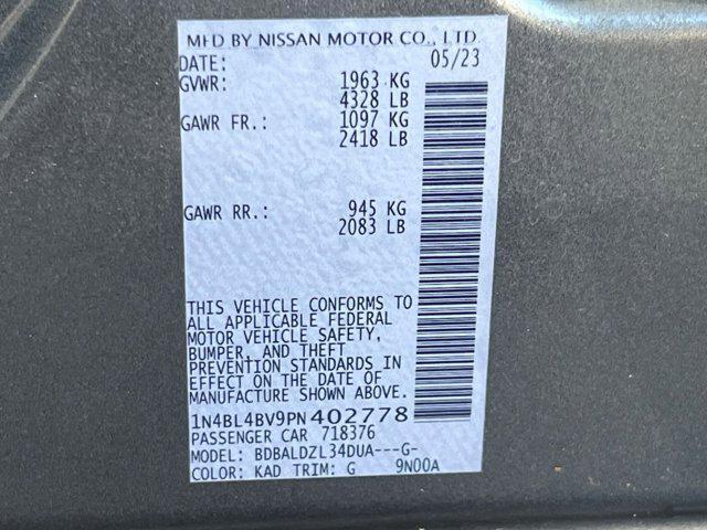 used 2023 Nissan Altima car, priced at $18,450