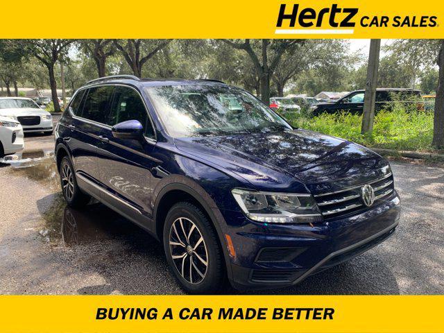 used 2021 Volkswagen Tiguan car, priced at $17,107